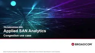 Applied SAN Analytics
