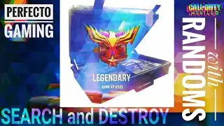 search and destroy Legendary rank with randoms funny highlights!!! ft.perfecto #codm #snd #legendary