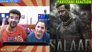 Pakistani Couple Reacts To Salaar New Poster | Review | Prtihviraj | Prabhas | Prashant Neel