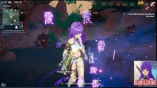 Luck SSR doing teleport upgrade for Red Nucleus, Tower of Fantasy MMO walkthrough with Fern Ferun