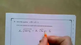 CCEA GCSE Maths  M8 Paper 1 June 2025