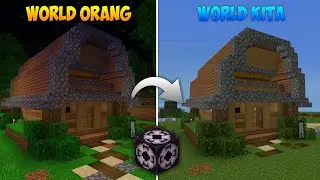 CARA MINDAHIN STRUCTURE DARI WORLD ORANG KE WORLD KITA DI MCPE!