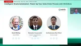 Intelligent Oracle Automation: Power Up Your Sales Order Process with WinfoBots