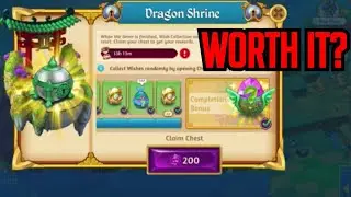 Opening The Dragon Shrine Chest For 200 Gems | Merge Dragons