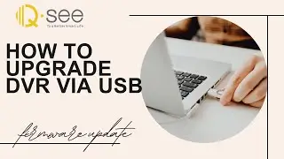 How to upgrade Qsee DVR  via USB drive.