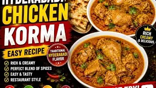 HYDERABADI CHICKEN KORMA#EASY RECIPE# LIKE #SHARE#COMMENT#SUBSCRIBE 👍 🔔. 