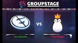 Evil Geniuses vs Kinguin Game 1 - DOTA Summit 8: Group B - @GranDGranT @Fogged @Chessie @Bulba