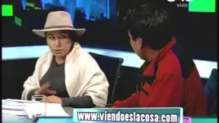Marco Pumari vicepresidente de COMCIPO discute con ministra Paco al vivo en QNMP