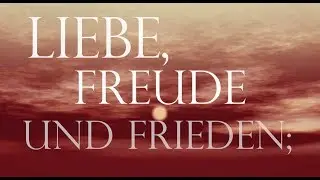 Briefe von Paulus: Galater 5, 13-16 sowie 22–23
