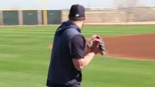 Fielding Drills w/ Francisco Lindor, Jose Ramirez | Cleveland Indians Spring Training 2019