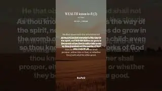 WEALTH lesson lo-fi (2) #bible #song #music #god