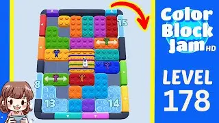 Color Block Jam Level 178 Solution Walkthrough