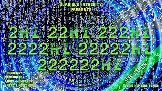 ★2Hz, 22Hz, 222Hz, 2222Hz, 22222Hz, 222222Hz★ Heavenly Numerology Frequency Combo!