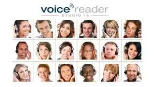 Linguatec Voice Reader Studio 15 TTS - Professional Text-to-Speech in English, French, Spanish ...