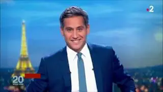 Premier JT 20h de J. Benedetto
