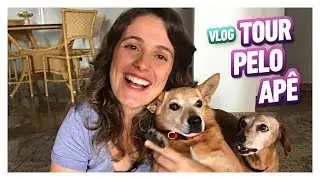 TOUR PELO MEU APARTAMENTO - CANTINHO DOS DOGS VLOG