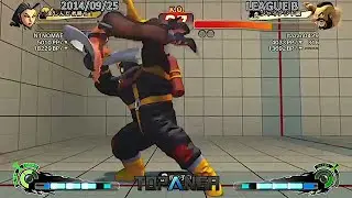 Ninomae (Rose) vs ItabashiZangief (Zangief) - USF4