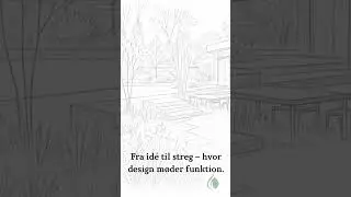 Moderne havedesign &ndash; med naturens egne forme #havedesigner #minimalistiskhave #havedesign
