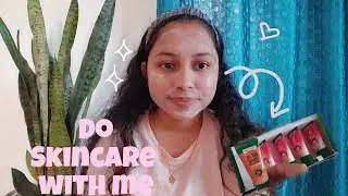 Do Skincare with me☁️ /Nature's Essence facial kit review/ AestheticSkincare