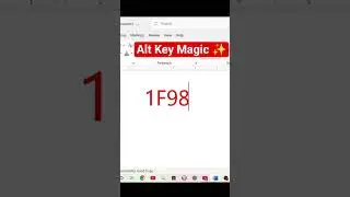 Alt key Magic 🪄 #shorts #viral #digitalexams #computer