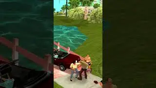 Всего лишь перекрыл дорогу 😄#gtavc #vicecity #vercetti #androidgameplay