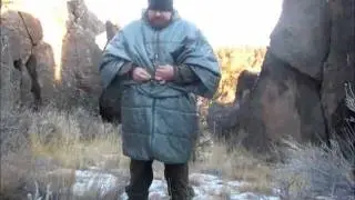 HPG Mountain Serape - converting from poncho to greatcoat