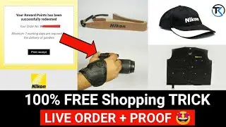 100% Free Products| Free Online Shopping| Nikon Free Shopping Trick Live Order PROOF