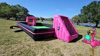 Unwrapping the Miami FC soccer field!