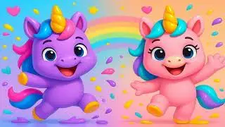 🎨🌈 Enhj&oslash;rningens Fargefest Musikksang! Syng & Lek med Farger by BrightTales