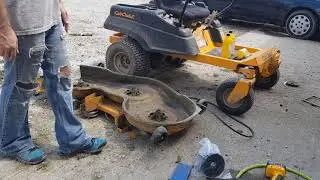 Cub Cadet Zero Turn Mower! Repair and Review!
