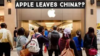 Apple leaves China??