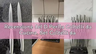 Recensione del D.Perlla Coltelli da Cucina, Set Coltelli da Cucina 14 Pezzi, Set di Coltelli da Chef