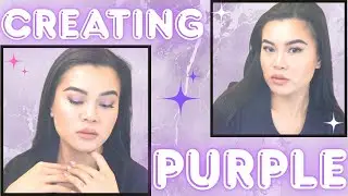 Easy Wearable Purple Eye Makeup Tutorial | Asian Eyes, Hooded Lids & Real-Life Wear 💜