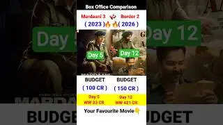 Border 2 Box Office Collection | Sunny Deol | Raani Mukherjee | Mardaani 3 Movie 5th Day Collection,