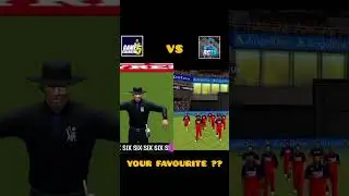 Game Changer 5 vs Real Cricket 25 Which Game Is Best 🔥🥶 #rc25 #gamechanger5 #shorts