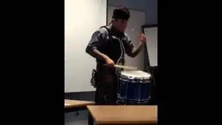 Callum Marr World Solo Drumming Championships 2014 MSR