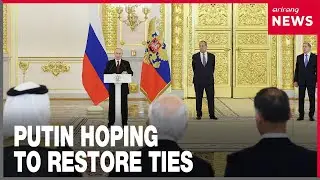Putin says he hopes to restore ties between Russia and S. Korea