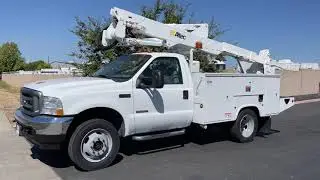 2003 Ford F550 4x4 Altec AT37 G 42' Articulating Bucket Truck 14873