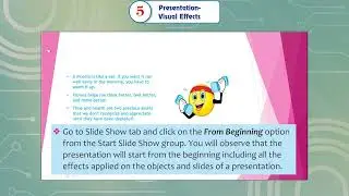 Ch 5 | Gems Educational | Computer | Class 6 | Presentation - Visual Effects | For children