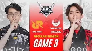 [GAME 3] RRQ vs BIGETRON REGULAR SEASON | MPL ID S16 RRQ vs BTR