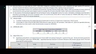 NLC India Graduate Executive Trainees GET Through GATE 2023 Apply Online for 295 Post