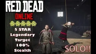 Red Dead 2 Online: Задание на 5 звёзд в режиме скрытности/одиночной игры.