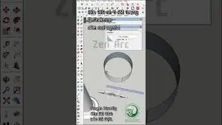 Plugin Flowify Vẽ Hoa Văn Đầu Cột #shorts #youtubeshorts  #sketchup #tips #enscape #plugin