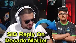 SID Reply On Pecado ''TEAM UP'' Matter 🚀 SID Request SouL Fan?😳