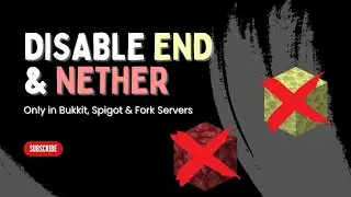 How to disable Nether and End in your minecraft bukkit spigot server