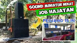 SPEK MINIATUR NEKAT HAJATAN!!! JOB HAJATAN CUMA PAKAI 15 IN !!!