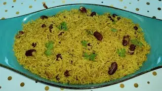 SUPER EASY YELLOW RICE W/ BLACK BEANS | SIMPLY. ADEL
