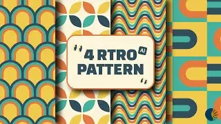 Mastering Retro Pattern Design in Adobe Illustrator: Step-by-Step Guide