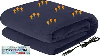 Westinghouse Heated Car Blanket with 3 Heating Levels 4 Hours Auto Off
