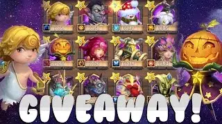 Castle Clash Account Giveaway ALL MUST HAVES